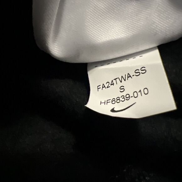 SMALL Nike Phoenix Fleece Oversized Womens  Pullover Hoodie Black DQ5860-010 - Picture 7 of 8